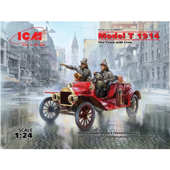 MODEL T 1914 FORD Fire truck + Crew